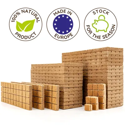 Produktbild von Kaminanzünder 2400St Anzünder Anzündwürfel Kohleanzünder Wachs Grillanzünder 5,4kg