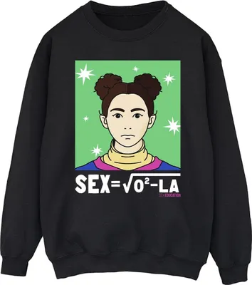 Produktbild von Netflix - " Education  Equation" Sweatshirt für Herren BI44287 (3XL) (Schwarz)
