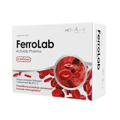 Zdjęcie produktu dla Activlab Pharma FerroLab, 40 kapsułek