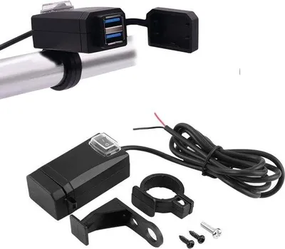 Obrázok produktu pre Univerzálna nabíjačka do motorky 12–24 V s funkciou rýchleho nabíjania