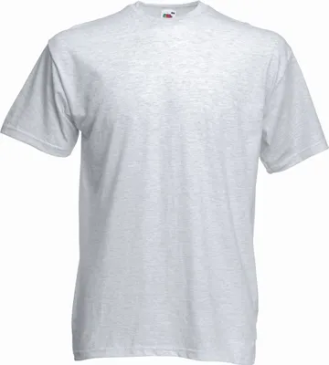 Produktbild von T-Shirt | Fruit of the Loom (FOL61036), Farbe:ash, Größe:L