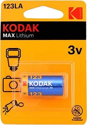 Obrázek produktu pro Kodak Kodak Max Lithium 123LA baterie (1 balení)