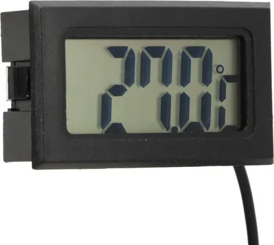 Image de Thermomètre numérique embarqué,Thermomètre LCD embarqué,Thermomètre embarqué,Petit thermomètre numérique embarqué,Thermomètre numérique,Thermomètre électronique numérique