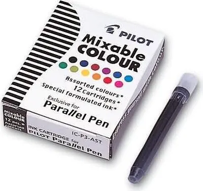 Image de PILOT Cartouches d'encre pour porte-plume Parallel Pen, assorties