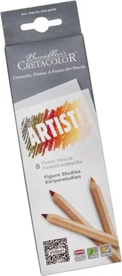 Produktbild von Cretacolor Pastellstifte Set Portrait 8 Stück Künstlerbedarf