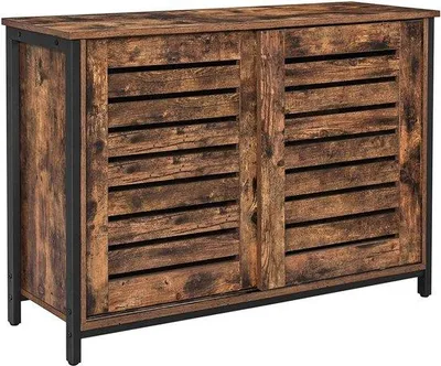 Produktbild von Industrieller Schrank - 100 x 35 x 70 cm - Kast mit 2 Türen