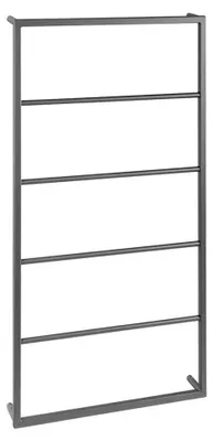 Obrázek produktu pro Nástěnný držák ručníků SKA 600x1150x100 mm, matná černá