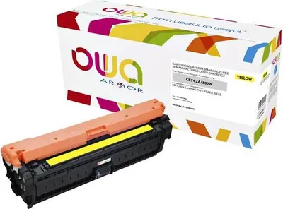 Immagine prodotto di OWA Armor toner pro HP Color Laserjet CP5220, 5225, 7300 Stran, CE742A, žlutá/yellow