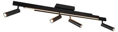 Produktbild von Trio - Deckenleuchte ZENO - Schwarz - 0x0x23 cm
