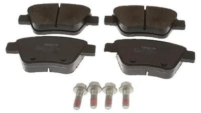 Produktbild von TRISCAN 8110 29086 Bremsbeläge Satz Hinten Bremsklötze für VW GOLF VI (5K1) TOURAN (1T1, 1T2) Caddy III Kombi (2KB, 2KJ, 2CB, 2CJ) für AUDI für SKODA