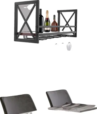 Produktbild von Wandmontiertes Regalsystem, Weinfass, Industriestil, 1-stufig
