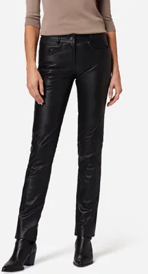 Produktbild von Damen Lederhose Lederjeans Ricano DORIN – Schwarz / 2XL