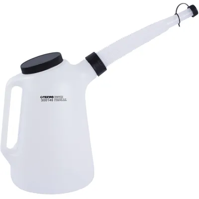 Produktbild von TECPO Ölkanne 5 Liter, Füllkanne Einfüllkanne Messbecher Messkanne Wasserkanne Gießkanne