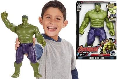 Immagine prodotto di Hulk Titano Eroe Figurina 30 cm Hasbro Vendicatori Marvel ZVUKY