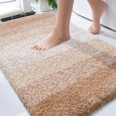 Produktbild von Weiche Mikrofaser Badmatte mit rutschfester Rückseite
