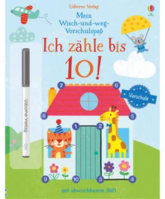 Immagine prodotto di Mein Wisch-und-weg-Vorschulspaß: Ich zähle bis 10!
