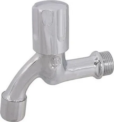 Produktbild von Js Auslaufventil Mit Perlator     Designgriff,1/2",Poliert Chrom