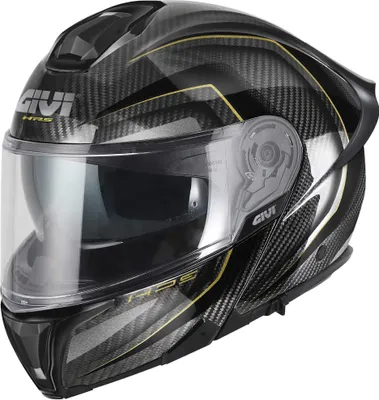 Immagine prodotto di Casco modulare GIVI X50 Solid Carbon Black Gold Shiny taglia S