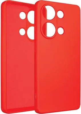 Produktbild von Beline Silikonhülle Poco M6 Pro 4G Rot/Rot