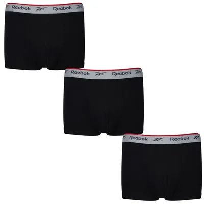 Obrázok produktu pre Reebok – Pánske boxerky (balenie po 3 ks) GT13105 (XL) (čierne)