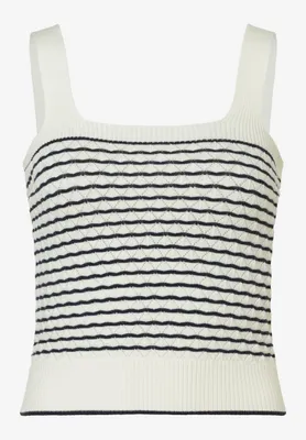 Produktbild von More & More Knit-Top, knitted weavy stripe 2041 2041 38