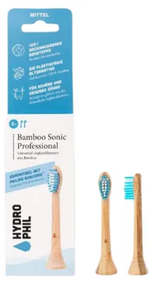 Obrázok produktu pre Bamboo Sonic Professional - kefové nástavce stredné 2ks.