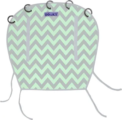 Obrázek produktu pro Clona Reversible Mint/Grey Chevron
