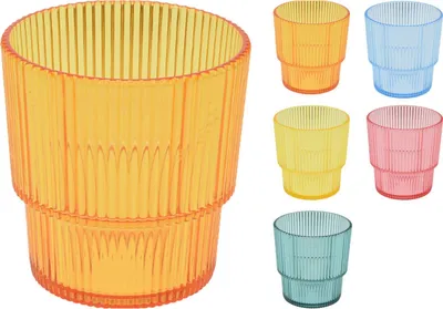 Produktbild von Kunststoff-Trinkbecher 325 ml, bruchsicher, leicht, spülmaschinengeeignet, ideal für Zuhause, Büro oder unterwegs