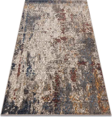 Produktbild von Teppich Wolle NAIN Ornament vintage 7700/51922 beige / dunkelblau / terrakotta Mehrfarben 120x170 cm
