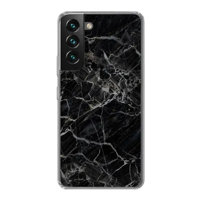 Produktbild von MuchoWow® Handyhülle Schutzhülle Hülle für Samsung Galaxy S22 Plus Marmor - Schwarz - Weiß Silikon Softcase Handy Hülle - Schutzabdeckung