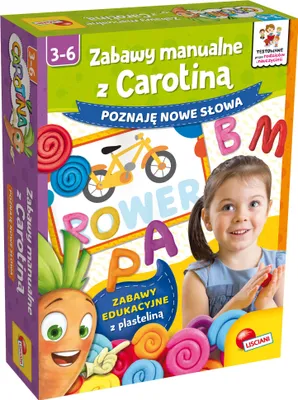 Zdjęcie produktu dla Zabawy Manualne Z Carotiną Słówka 3953