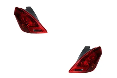 Obrázok produktu pre Johns, vhodné pre Peugeot 308 zadné združené svetlo 09/07 - sada ľavého a pravého svetla