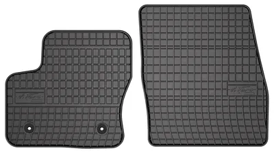 Immagine prodotto di Tappetini auto in gomma adatto per Ford Transit Connect (2013-2017, furgone) neri, set 2 pz, con fissaggi