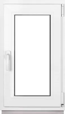 Obrázek produktu pro Plastová okna Framex bílá Šířka x výška 45 x 85 cm (450 x 850 mm) dvojitá (32 mm) otočná/sklopná DIN pravá - Premium - všechny velikosti