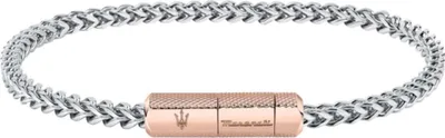 Produktbild von MASERATI BRACELET IP RG 100% Edelstahl silber