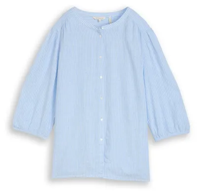 Produktbild von Plus Size - Bluse mit Leinenanteil