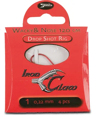 Produktbild von Iron Claw Wacky+Nose Drop Shot Rig