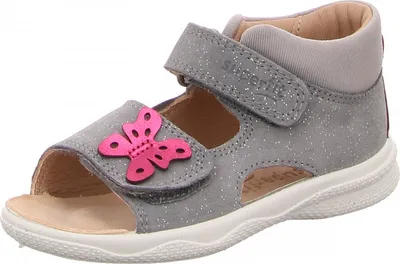 Produktbild von Superfit polly Mädchen Sandalette in Grau, Größe 20