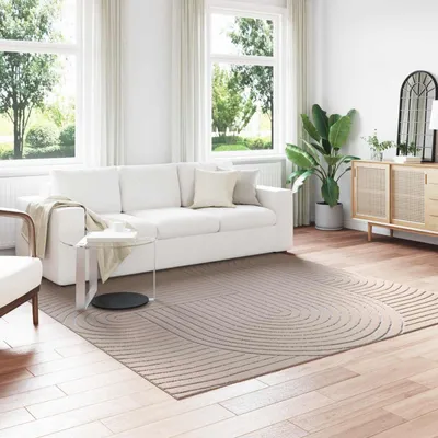 Produktbild von Bereichsteppiche PALMERAS Beige 240 x 240 cm Polyester