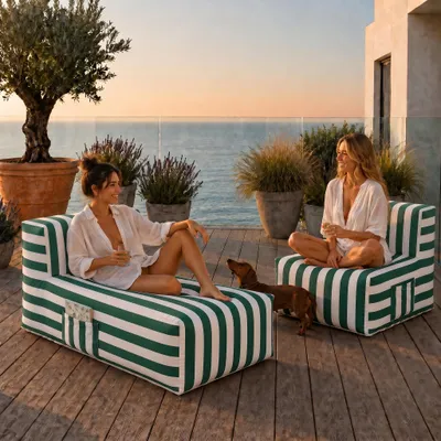 Produktbild von MUFFO Gartenlounge-Set SOFT SET 1 Grün