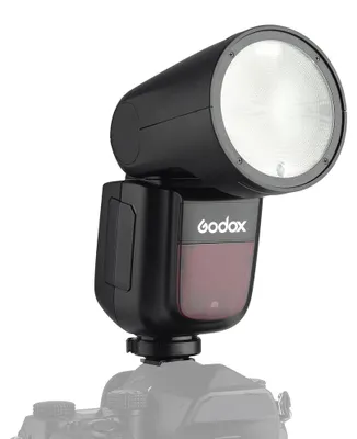 Produktbild von Godox V1P Camera Flash Speedlite Speedlight Round Head Flash Built-in 2.4G Wireless X System with LCD Display Hot Shoe Compatible with PENTAX 645Z