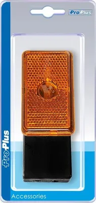 Zdjęcie produktu dla Lampa obrysowa boczna żółta 110x45x51mm w blistrze