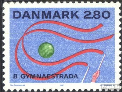 Produktbild von Briefmarken Dänemark 1987 Mi 897 (kompl.Ausg.) postfrisch Gymnaestrada