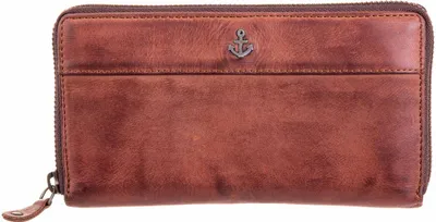 Produktbild von Harbour 2nd Atlantica Reißverschlussbörse cognac