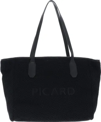 Produktbild von PICARD Schultertasche Knitwork Shopper Black schwarz