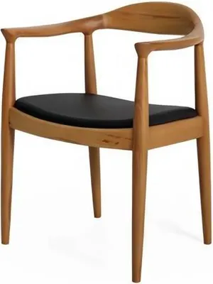 Produktbild von Lehnstuhl Stuhl Polsterstuhl Moderne Design Textil Stühl Schwarz Esszimmer Luxus