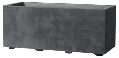 Obrázok produktu pre Kvetináč Millennium, 59 x 25 x 25 cm, plast, antracit