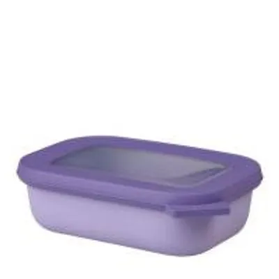 Image de Mepal, lot de 6 bols rectangulaires Cirqula de 500 ml - Nordic Lilac 106251074600