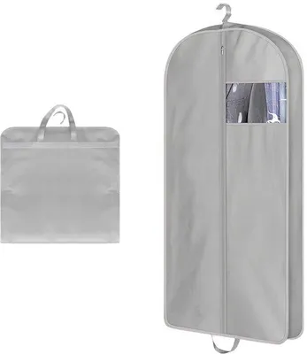 Immagine prodotto di Copriabiti 60x100 cm grigio con cerniera Copriabiti con cerniera