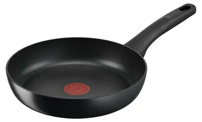 Productafbeelding van Tefal Hard Titanium On G28804, Ronde, universele koekenpan, zwart, titanium, aluminium, thermische indicator